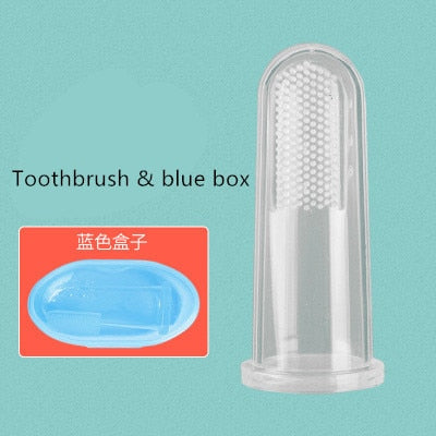 Cleaning Supplies Soft Pet Finger Toothbrush